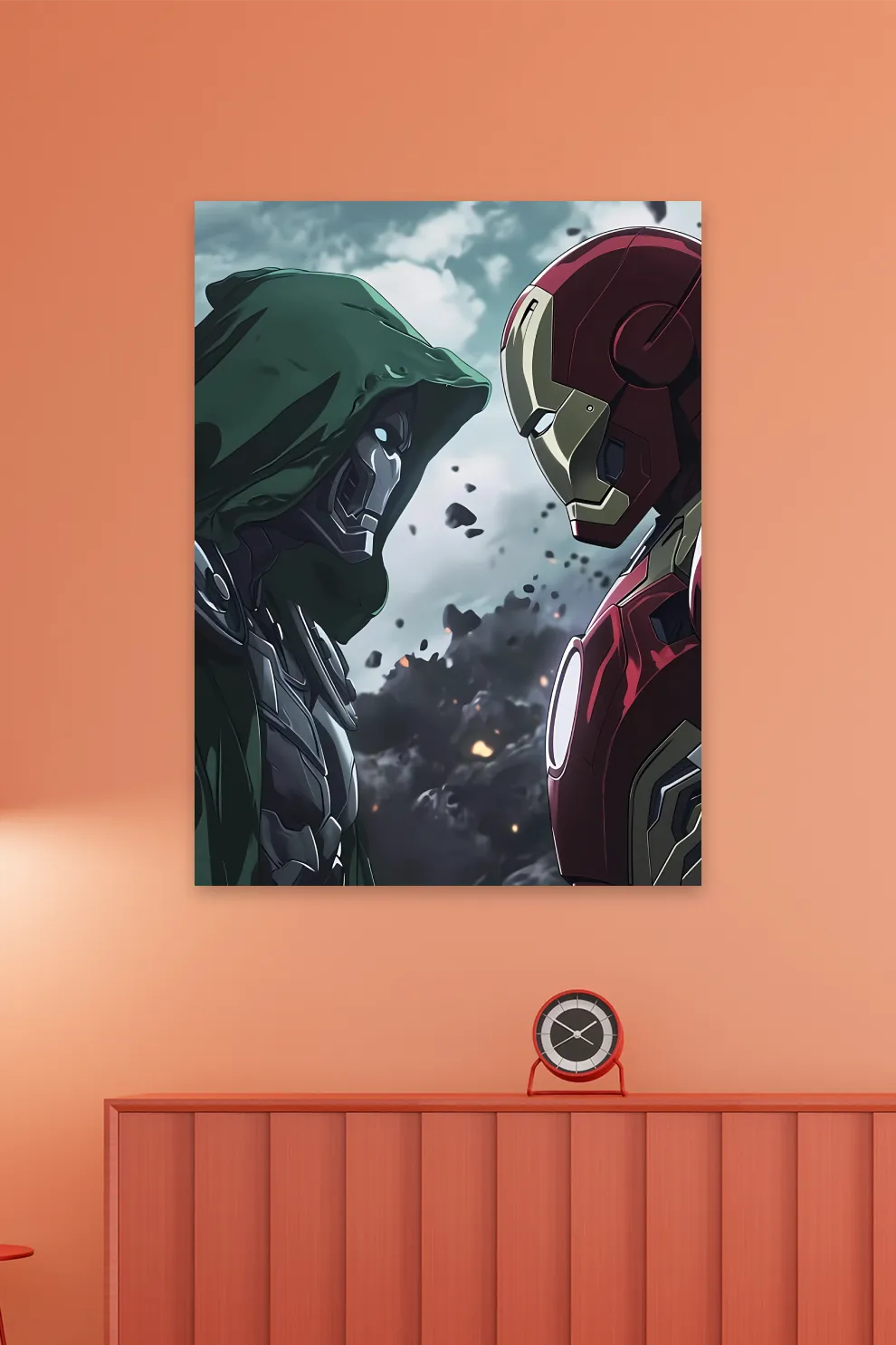 Doctor Doom Vs Iron Man Poster | Marvel Poster