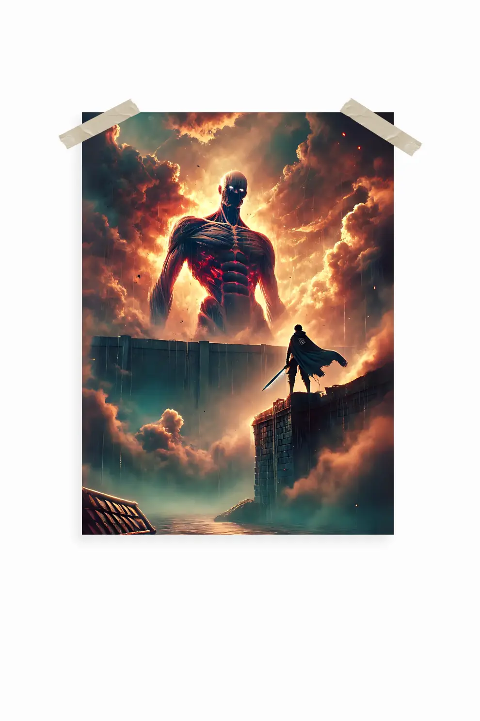 Attack On titan Anime Wall Posters 12 Attack On Titan Poster #12 | Anime Poster