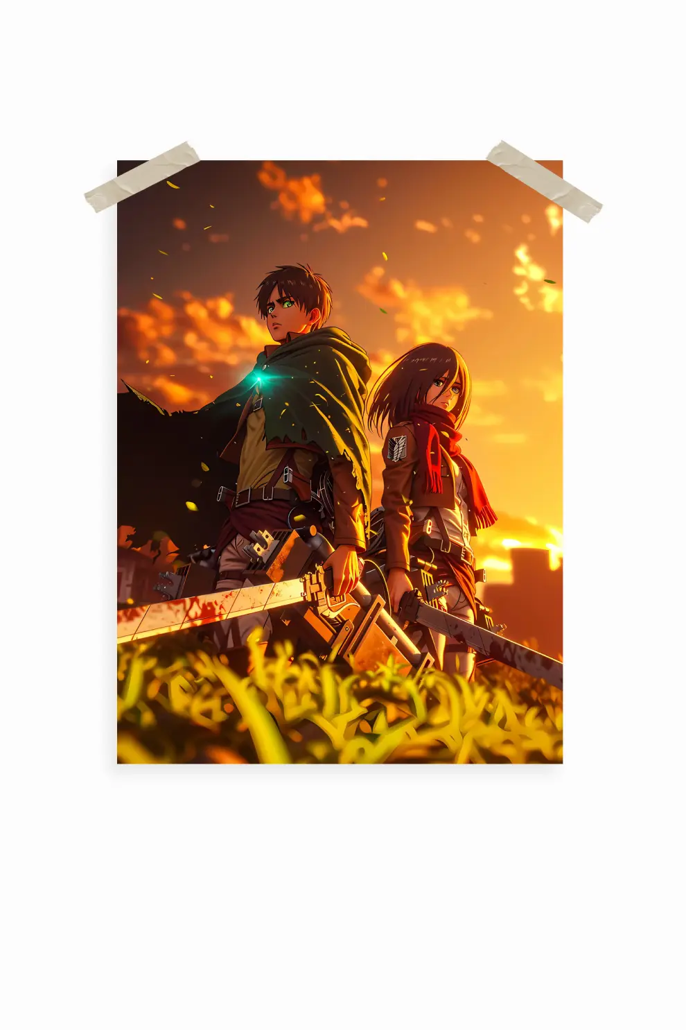 Attack On titan Anime Wall Posters 28 Attack On Titan Poster #28 | Anime Poster
