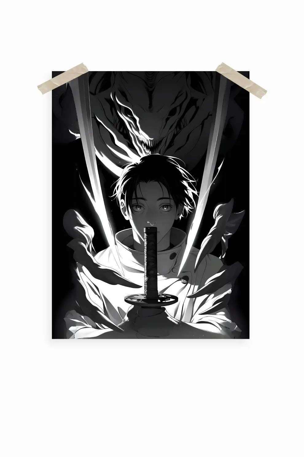 yuta okkotsu Jujutsu kaisen anime wall poster 46 Yuta Okkotsu | Jujutsu Kaisen Poster #46 | Anime Poster