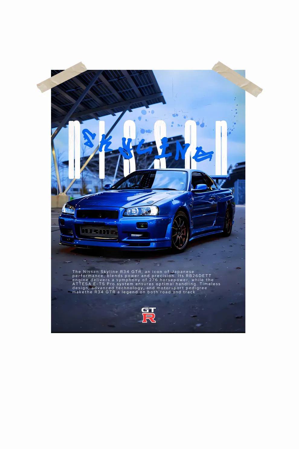 Nissan Skyline Cars Wall Poster #32