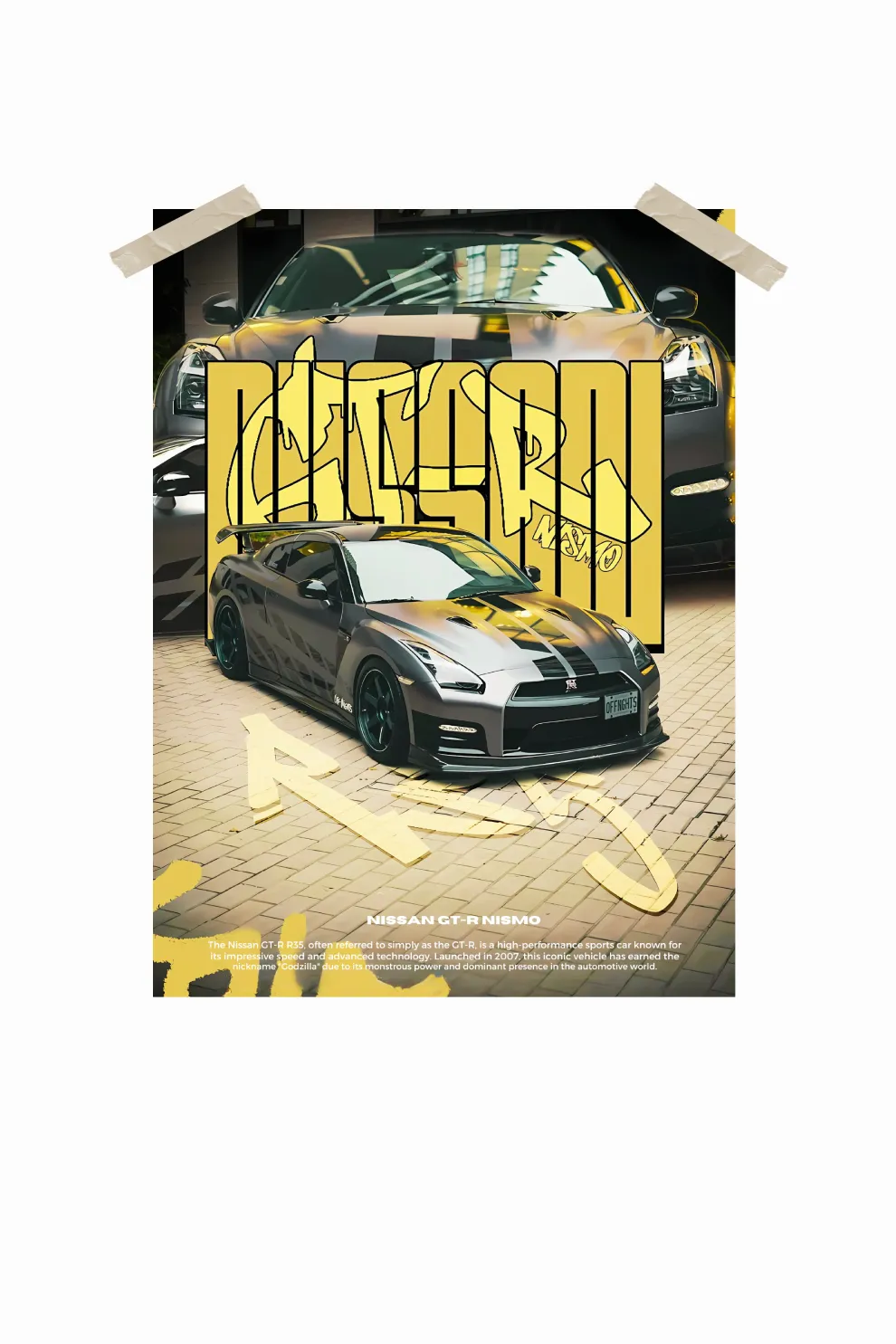 Nissan gt r nismo Cars Wall Poster #38