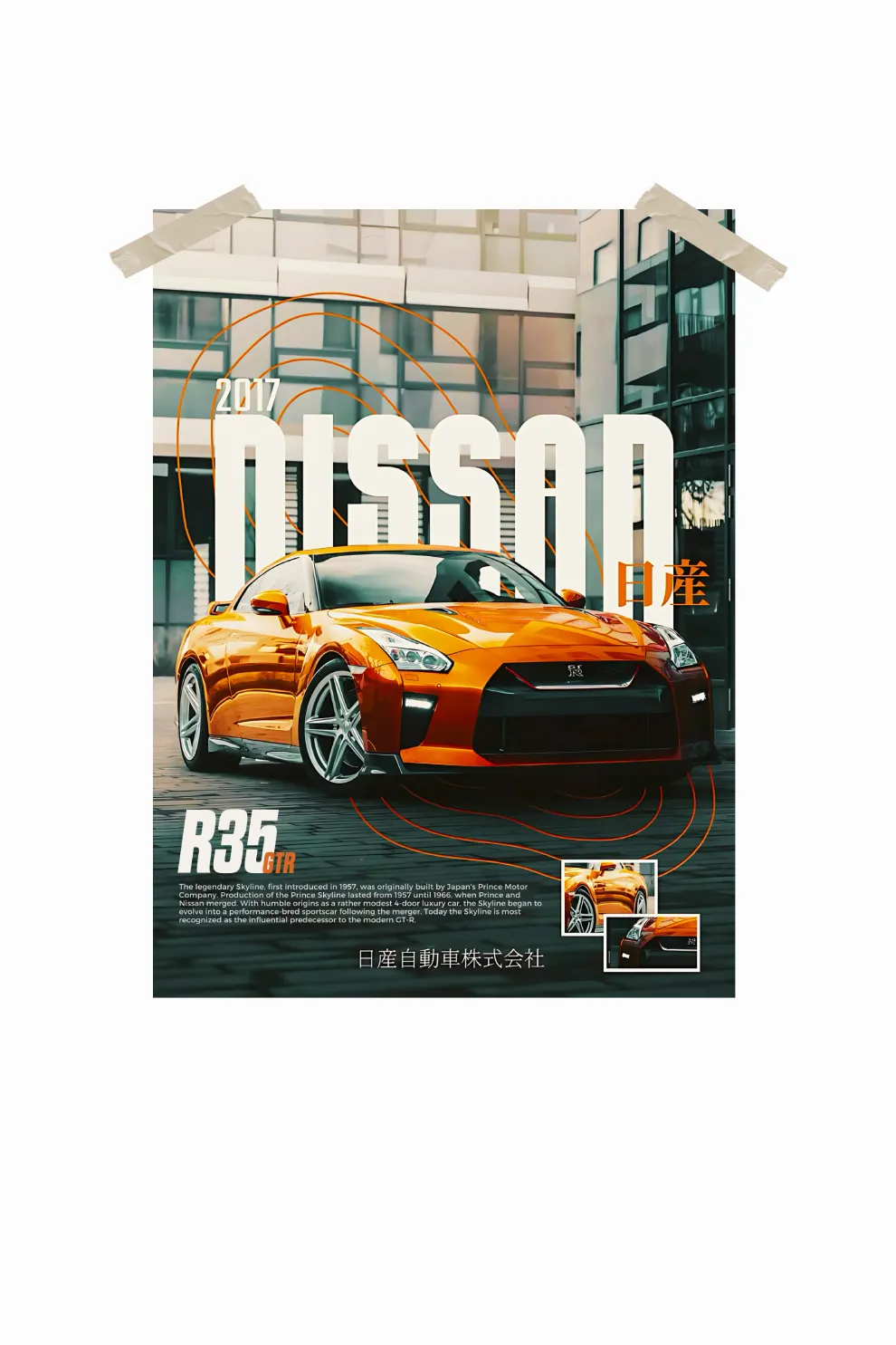 Nissan r35 gtr Cars Wall Poster #39
