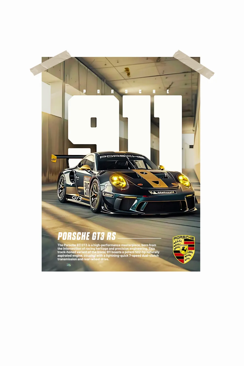 Porsche gt3 rs Cars Wall Poster #34
