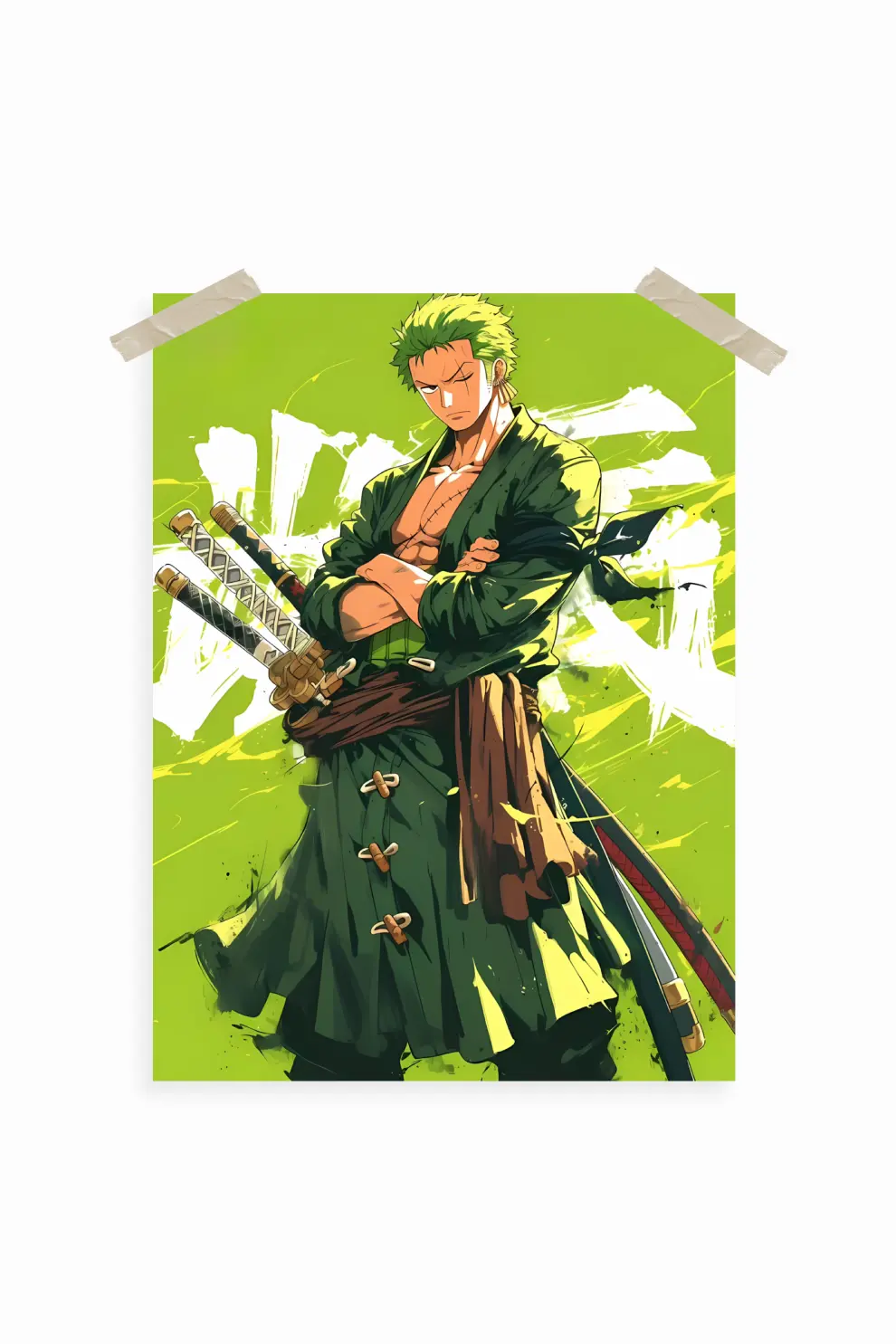 Zoro-One-Piece-Anime-Poster-40 Zoro-One-Piece-Anime-Poster-40