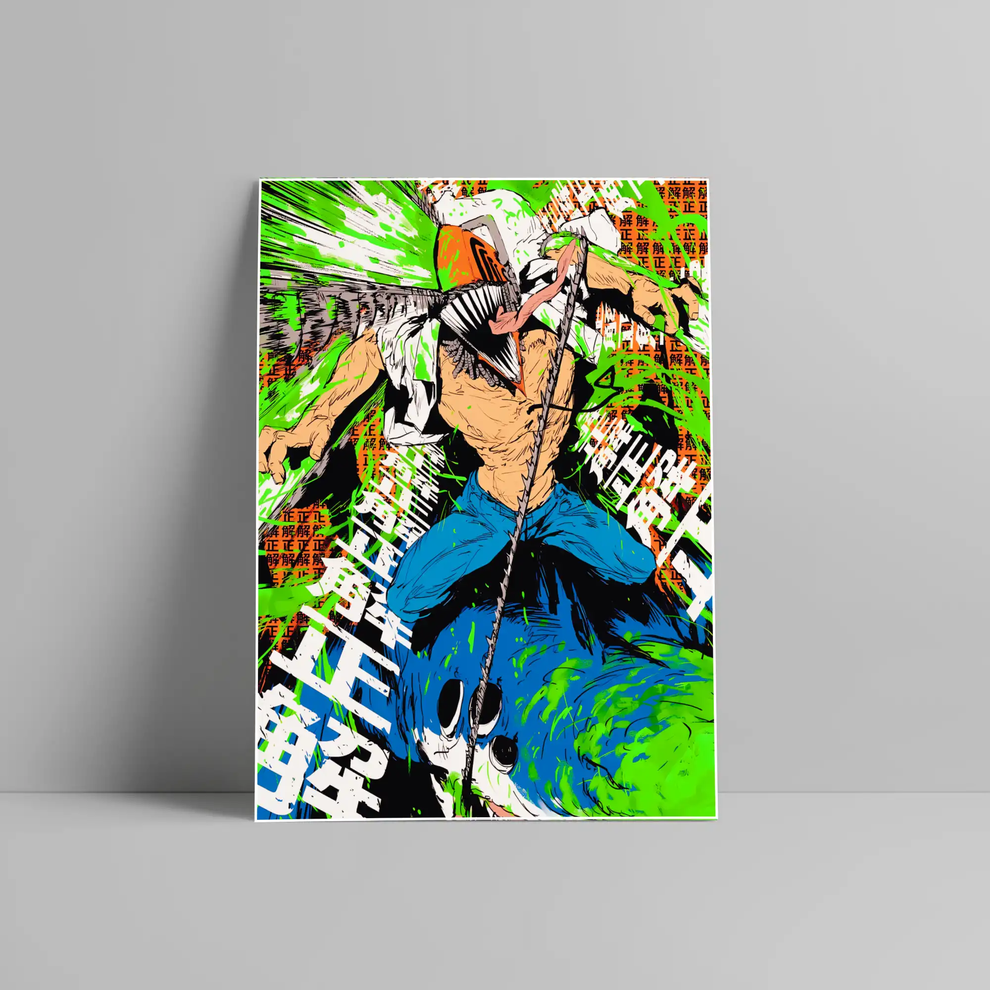 Chainsaw Man Anime Poster