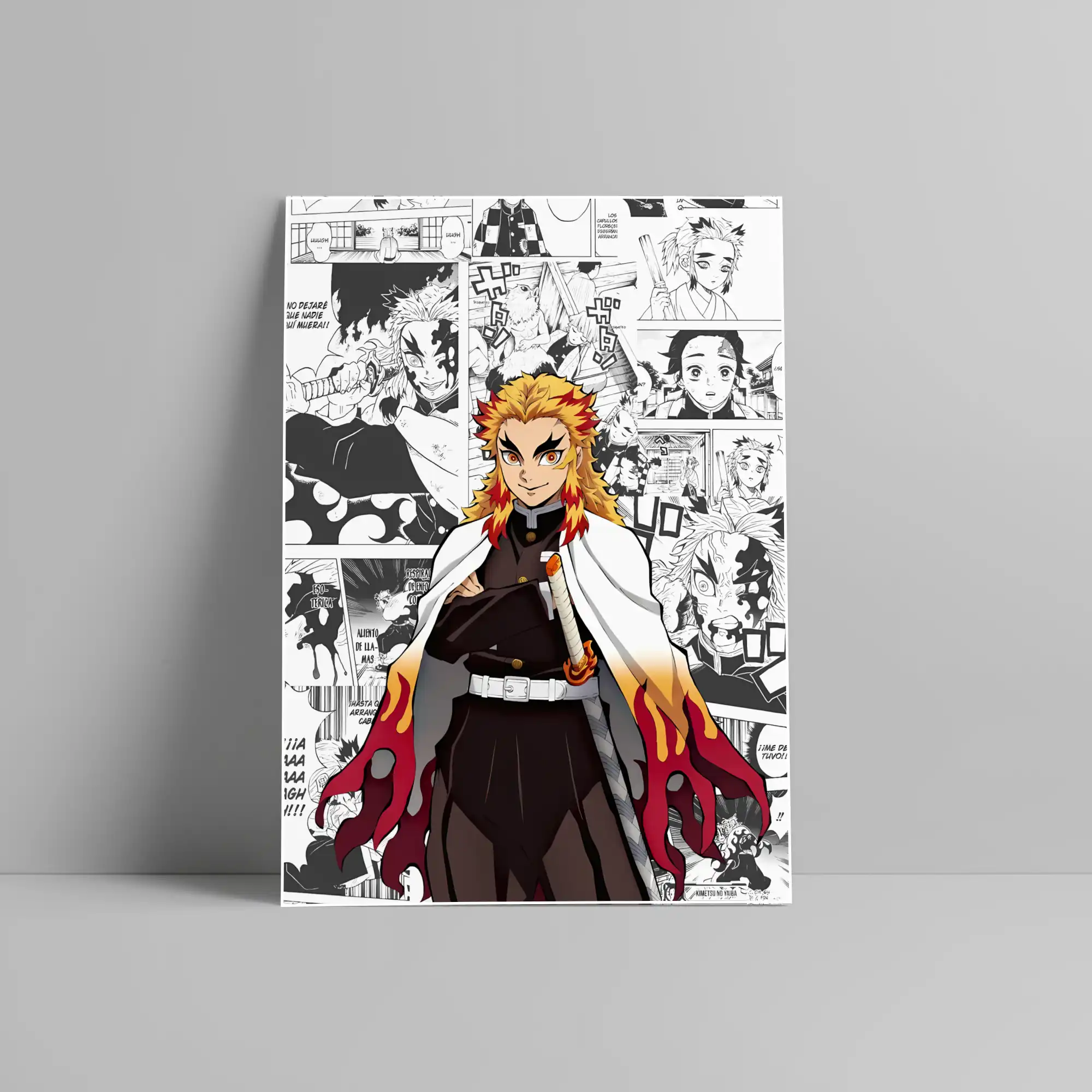 Rengoku Demon Slayer Anime Poster