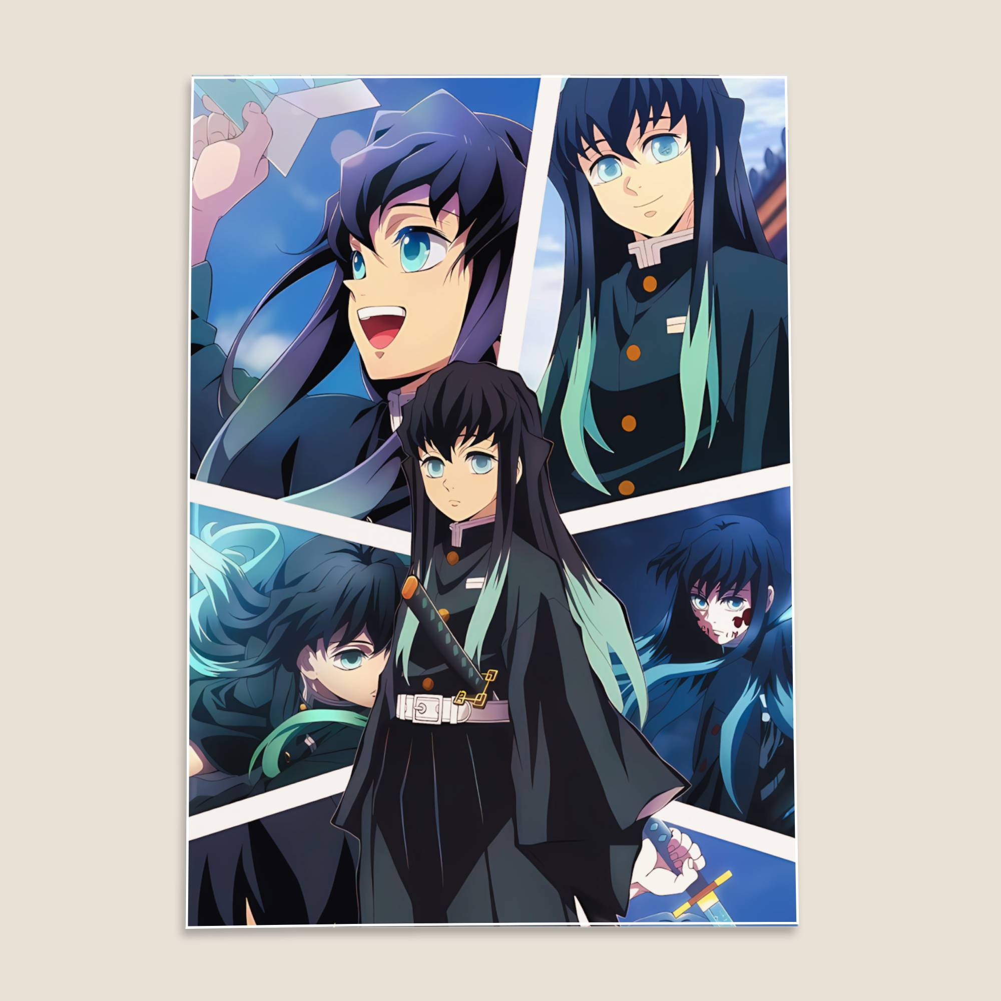 Muichiro Tokito Demon Slayer Anime Poster