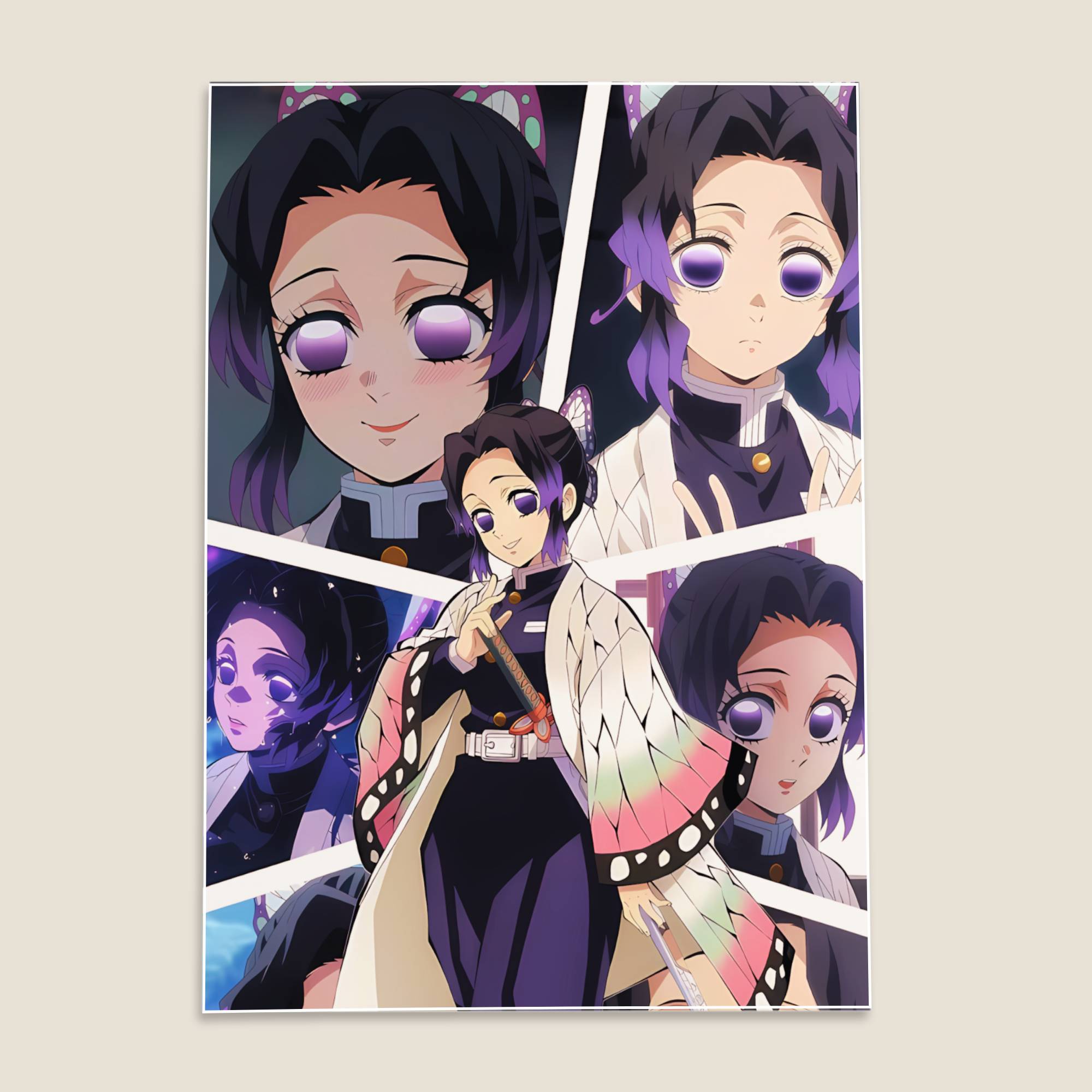 Shinobu Kocho Demon Slayer Anime Poster