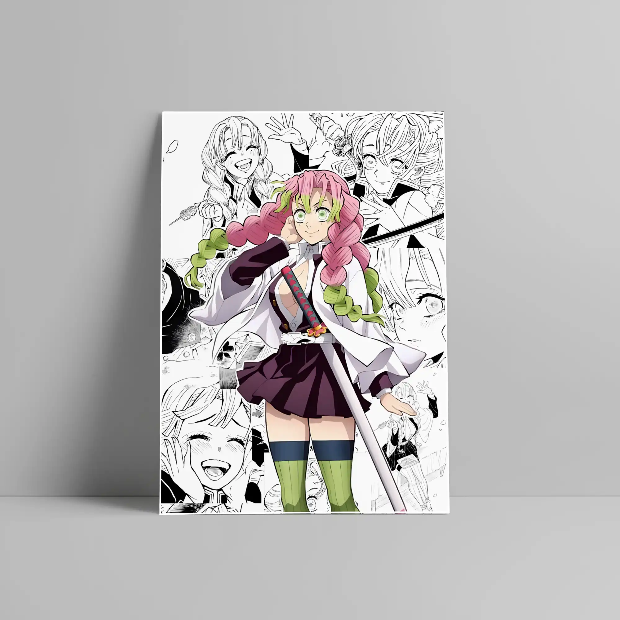 Mitsuri Kanroji Demon Slayer Anime Poster
