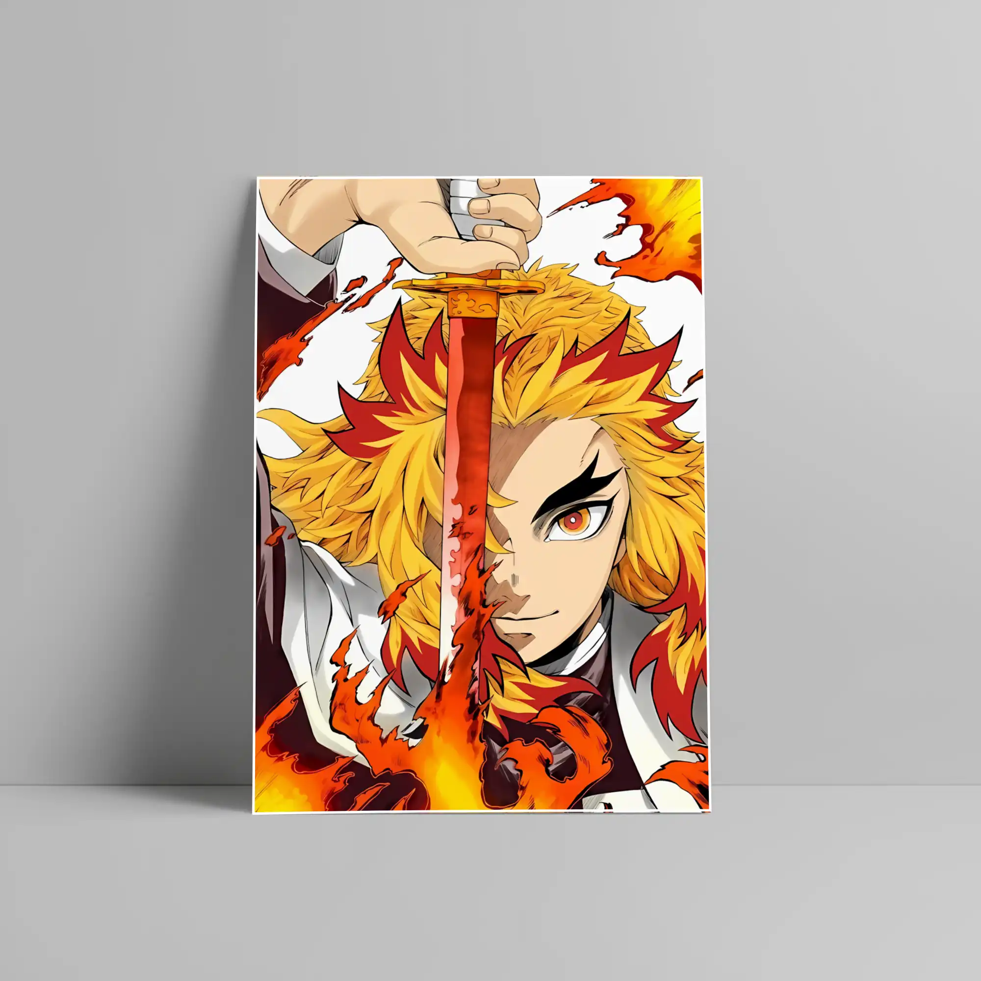 Rengoku Demon Slayer Anime Poster