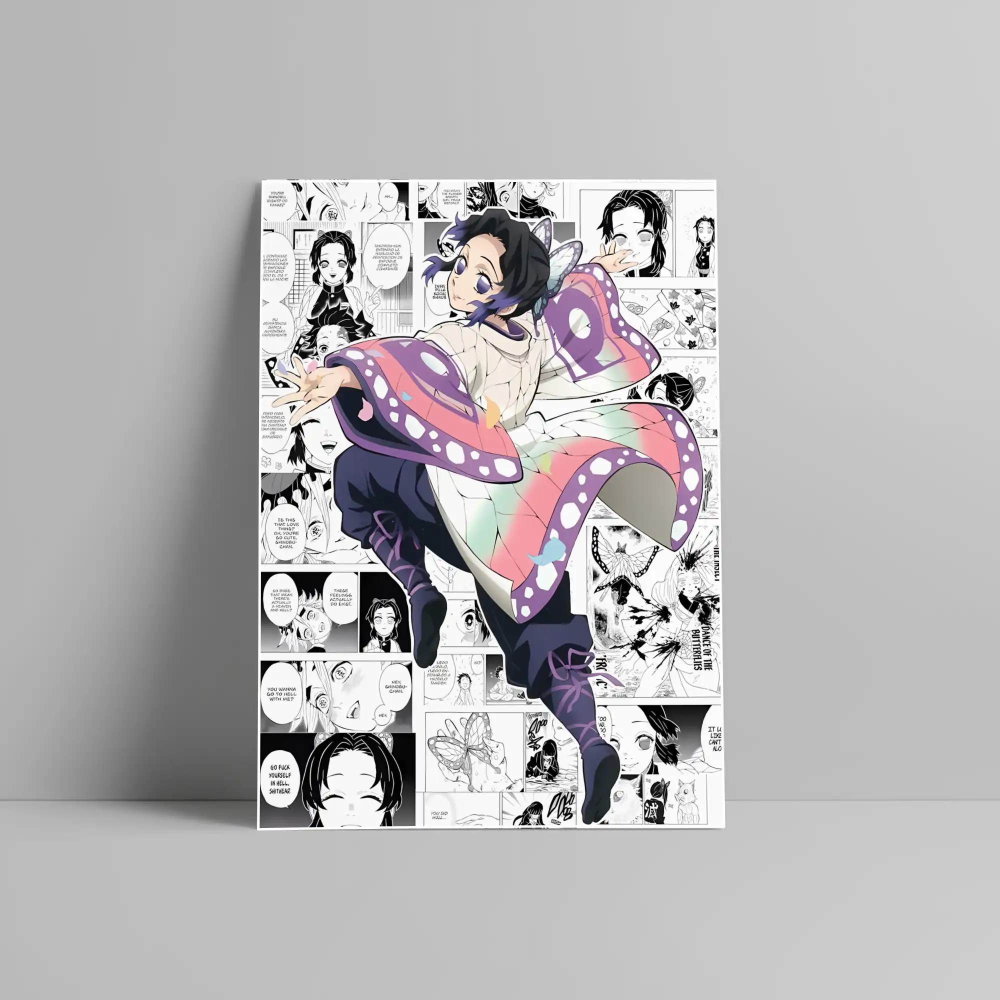 Shinobu Kocho Demon Slayer Anime Poster