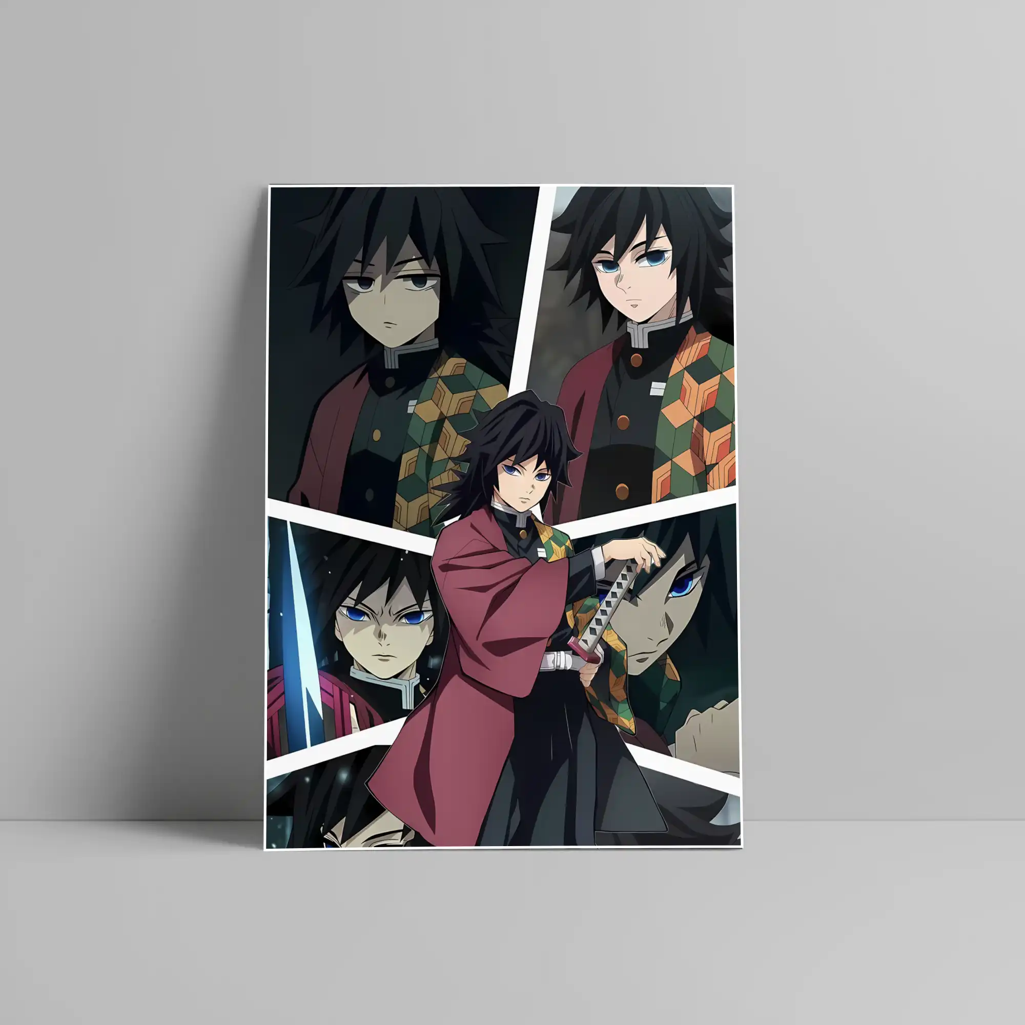 Giyu Tomioka Demon Slayer Anime Poster
