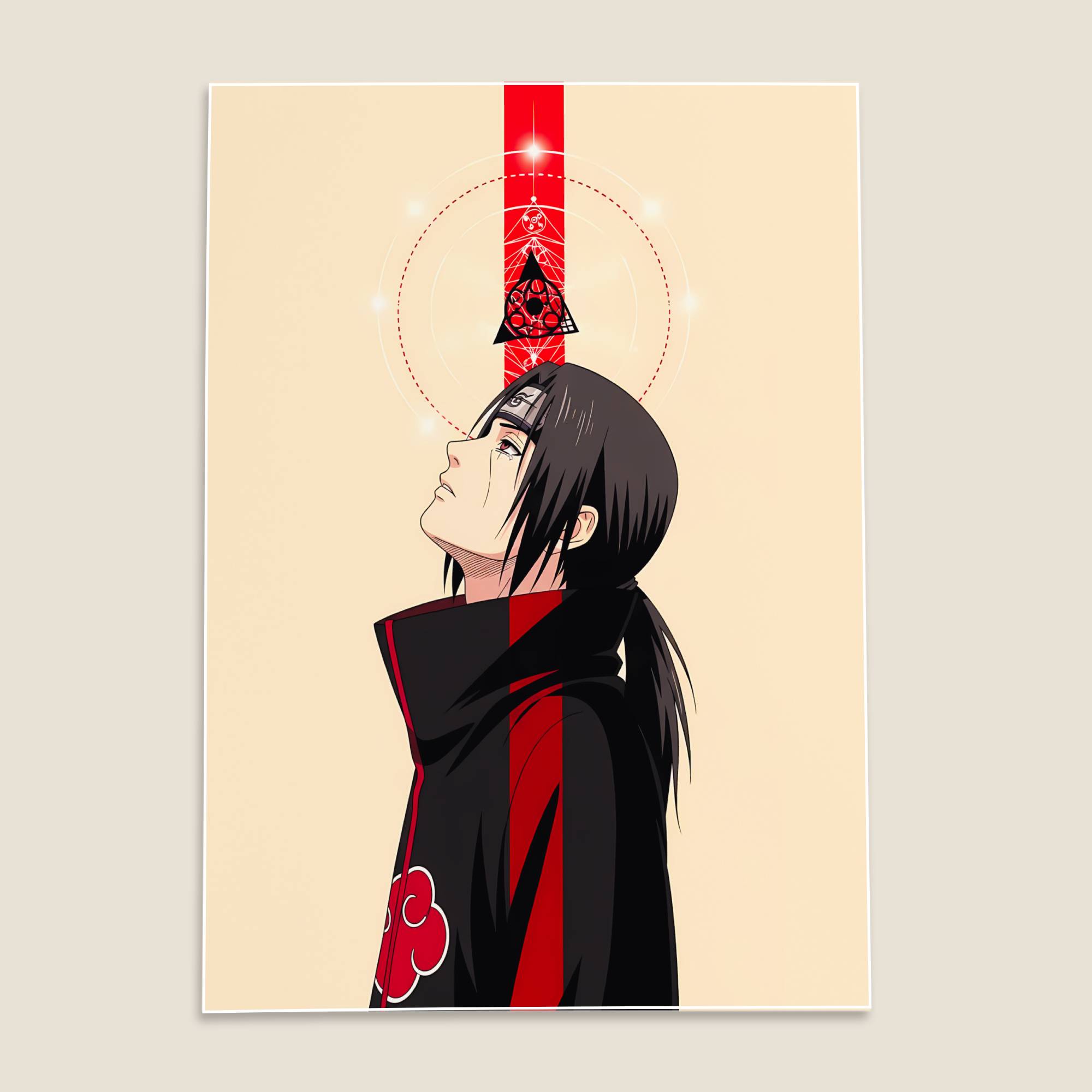 Itachi Uchiha Naruto Anime Poster