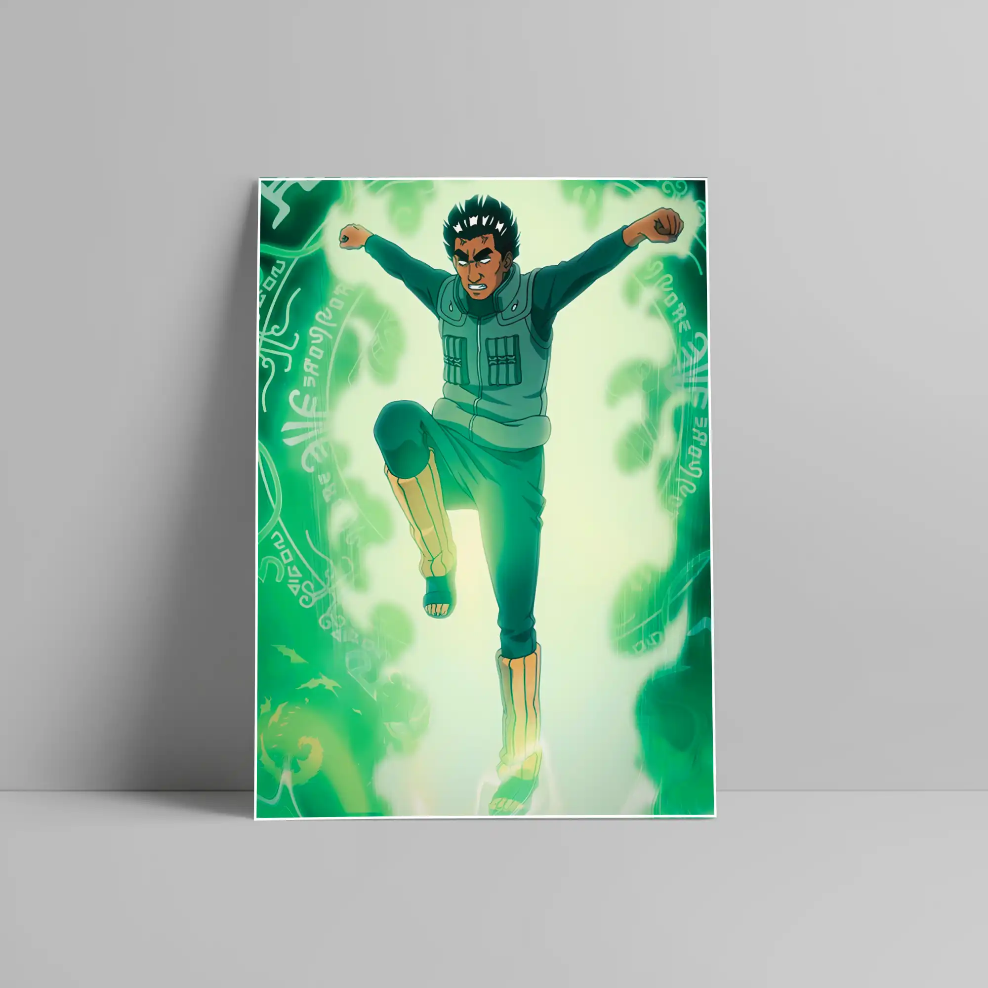 Mighty Guy Naruto Anime Poster