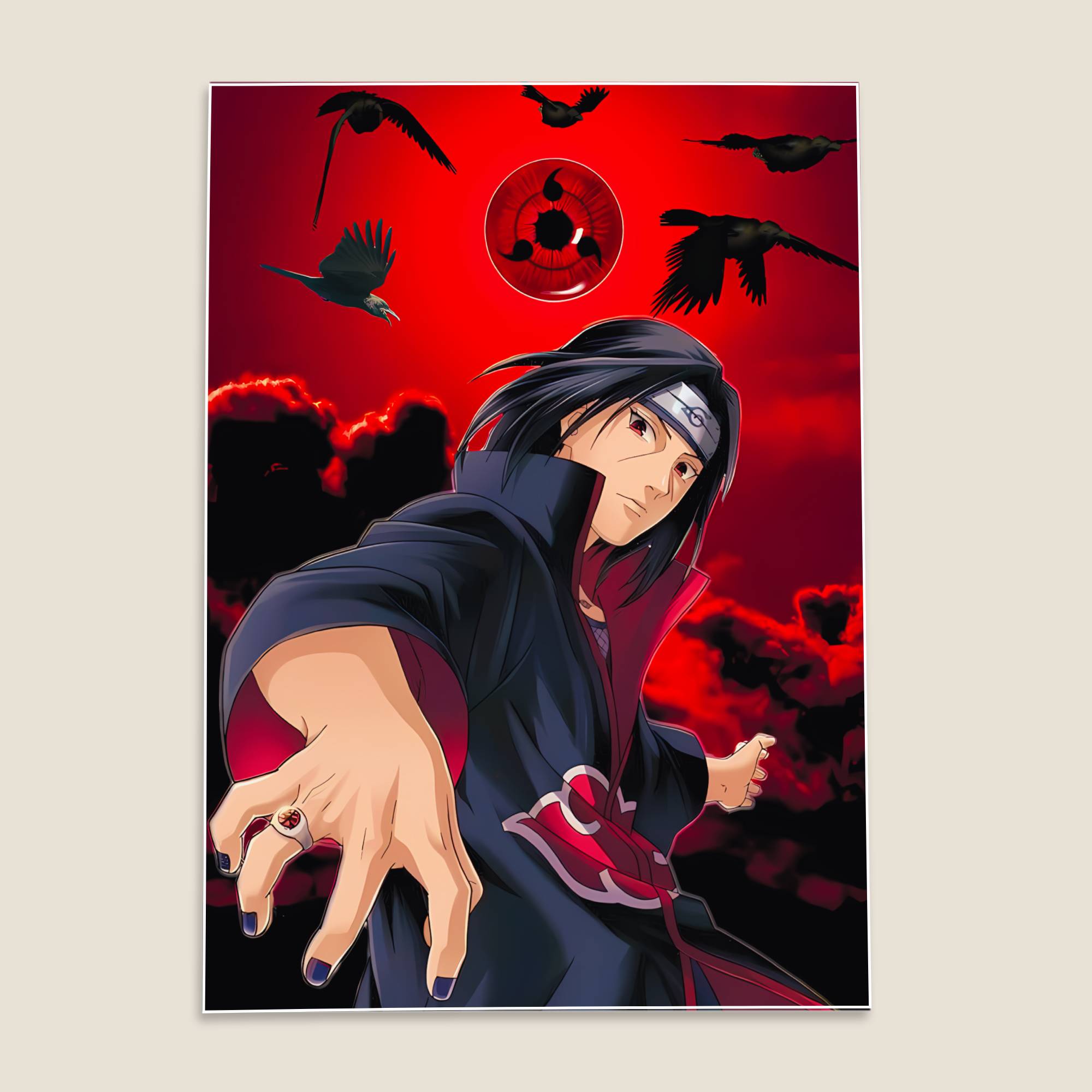 Itachi Uchiha Naruto Anime Poster