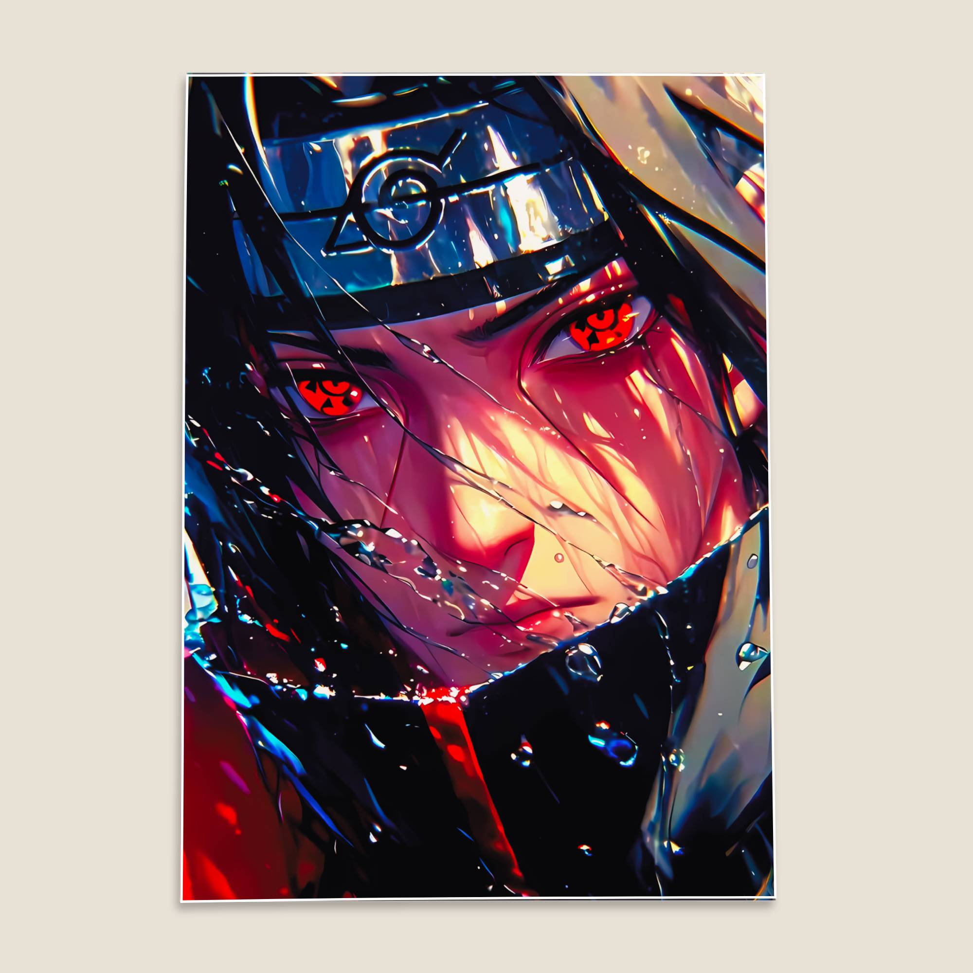 Itachi Uchiha Naruto Anime Poster