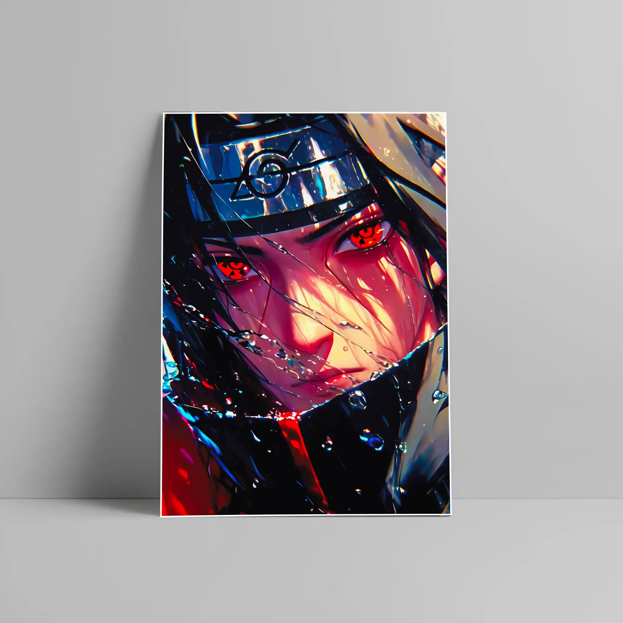 Itachi Uchiha Naruto Anime Poster