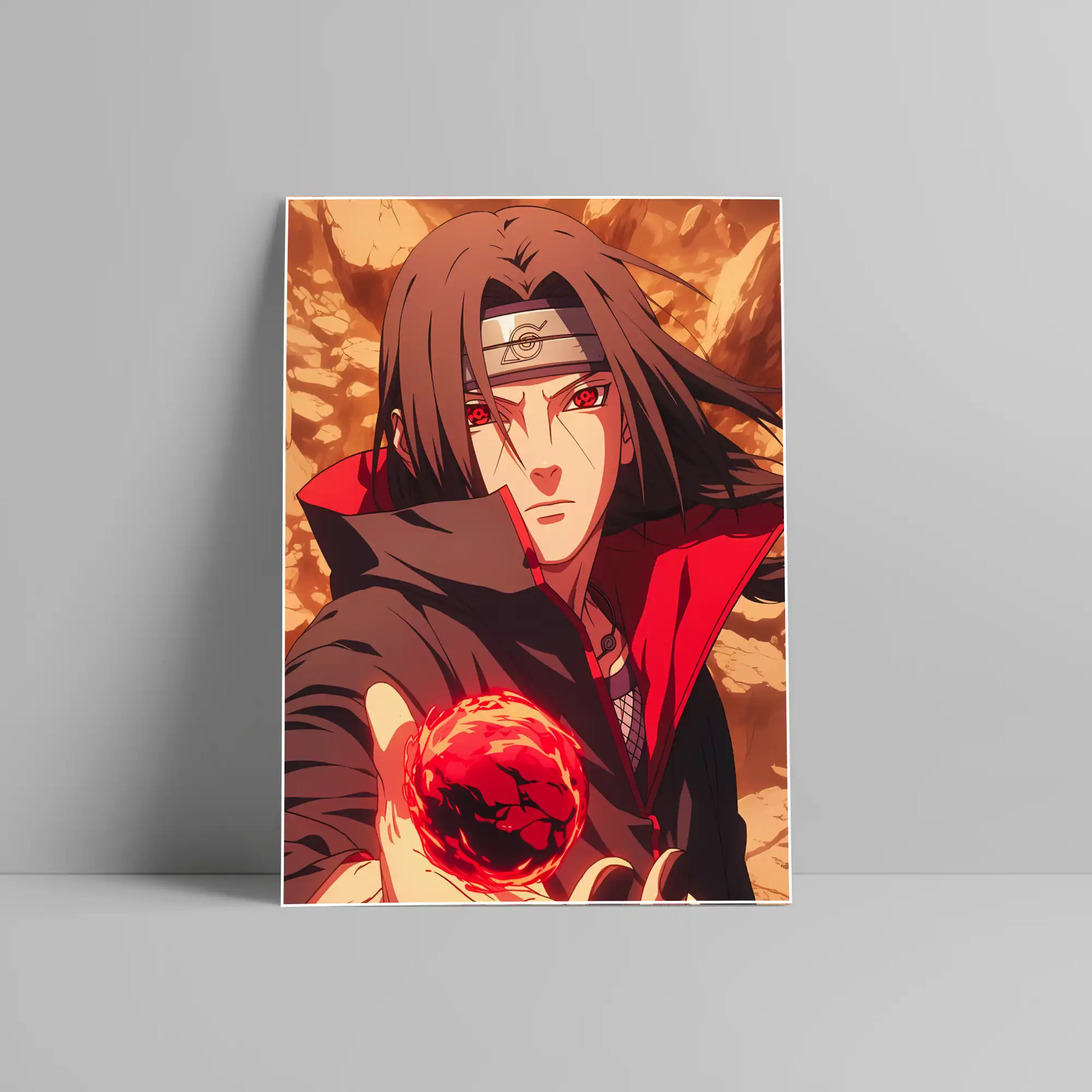 Itachi Uchiha Naruto Anime Poster