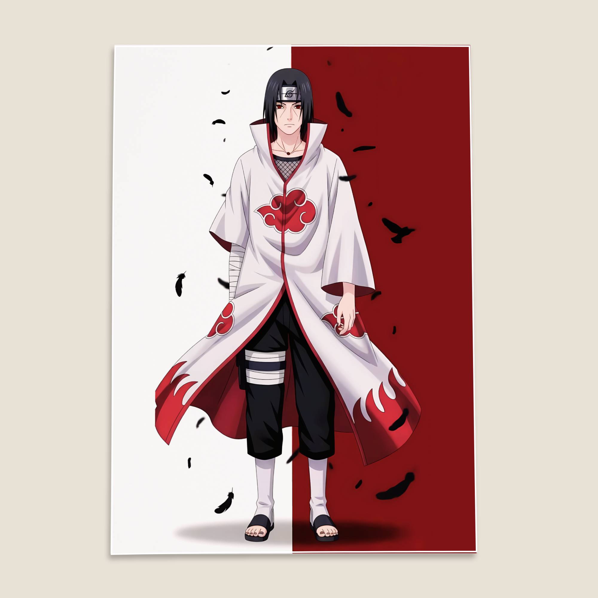 Itachi Uchiha Naruto Anime Poster