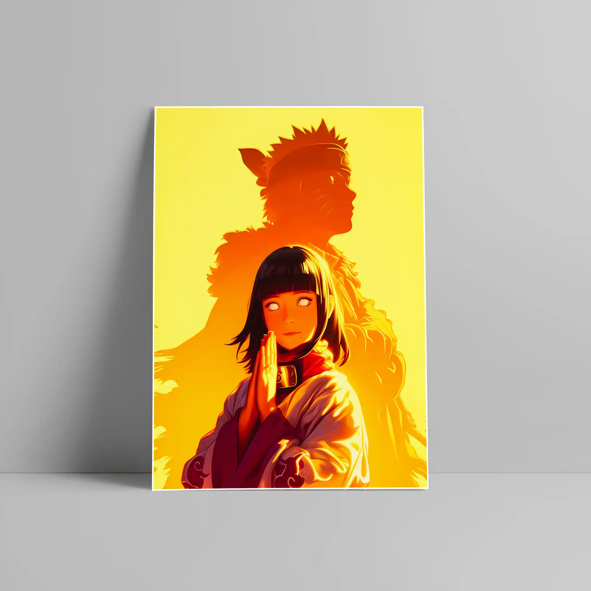 Hinata Hyuga Naruto Anime Poster