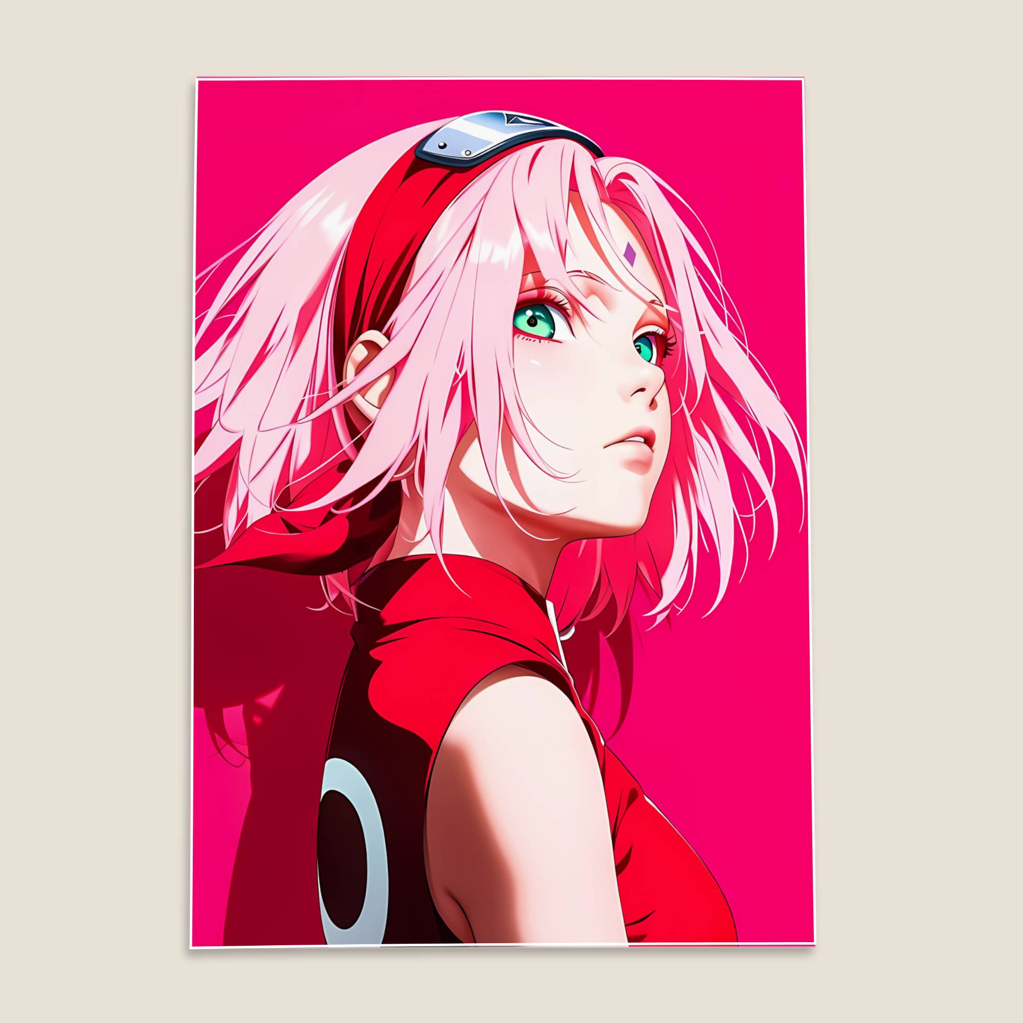 Sakura Haruno Naruto Anime Poster