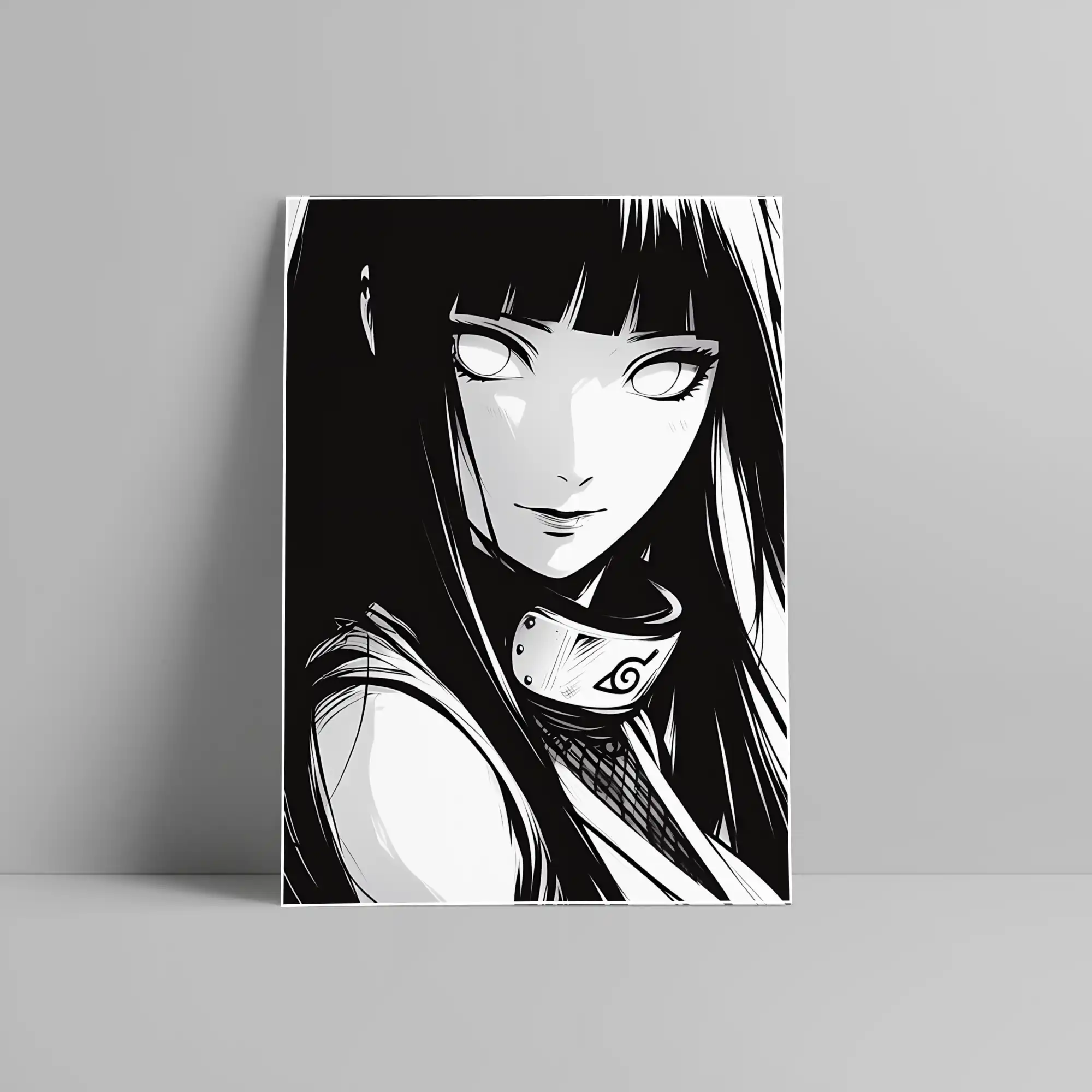 Hinata Hyuga Naruto Anime Poster