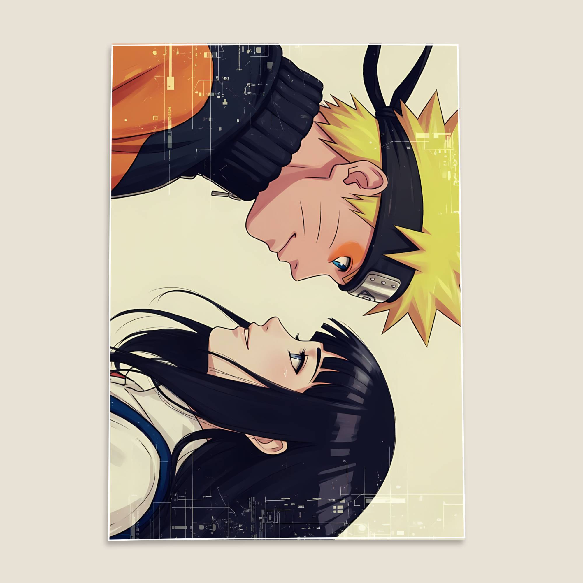Naruto x Hinata Naruto Anime Poster