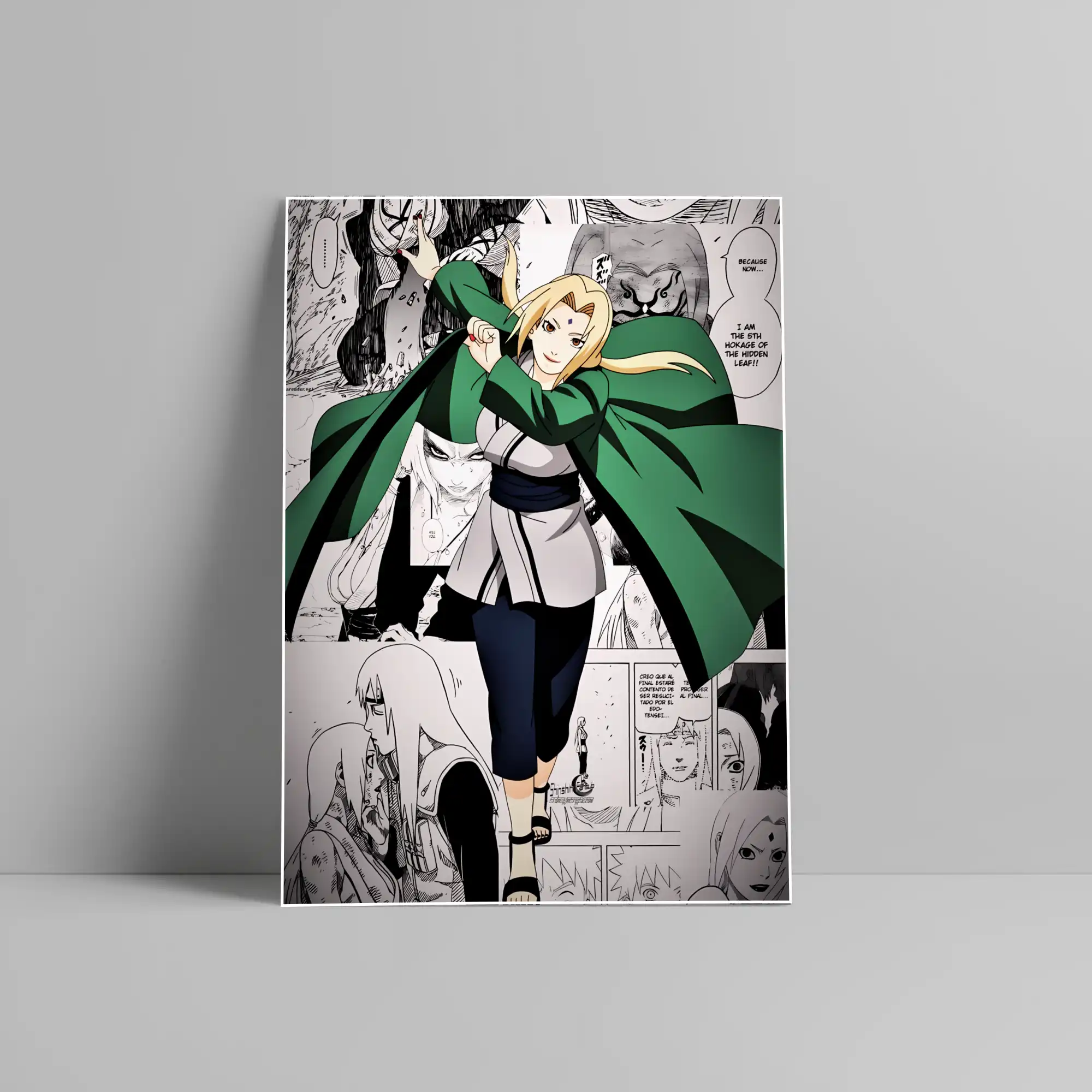 Tsunade Naruto Anime Poster