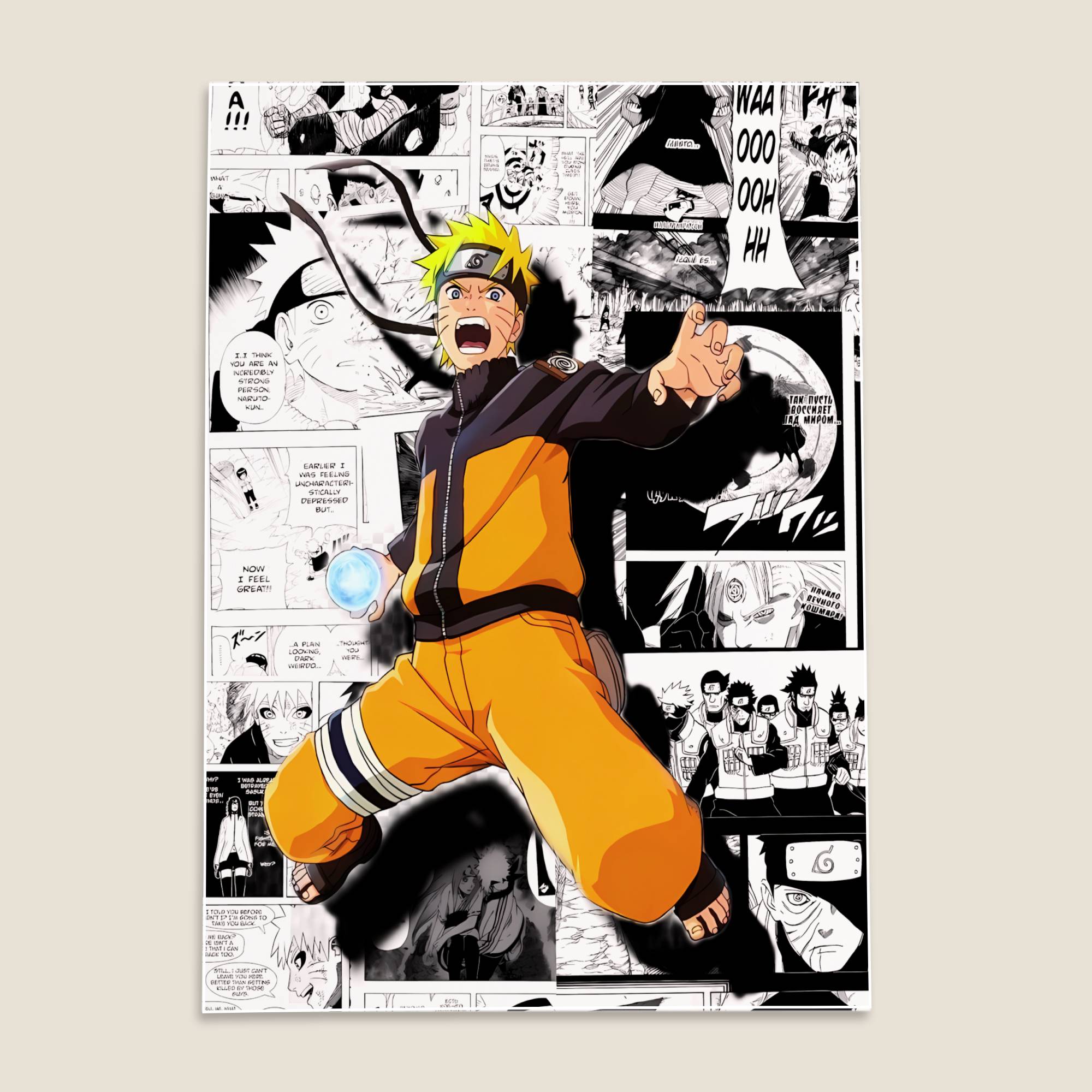 Naruto Uzumaki Naruto Anime Poster