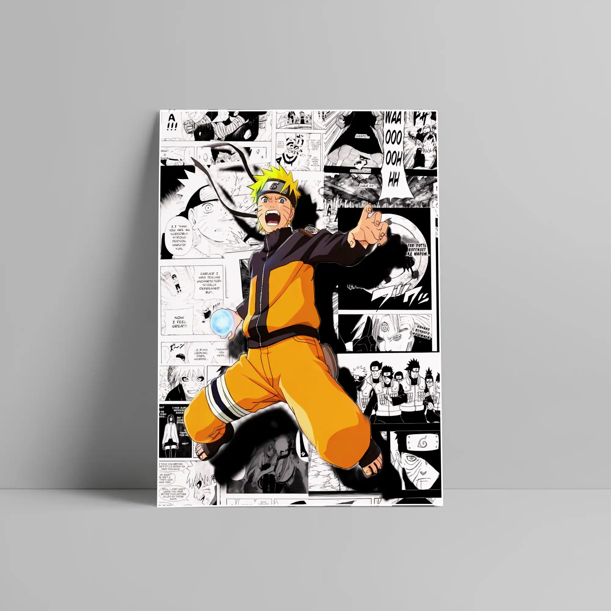Naruto Uzumaki Naruto Anime Poster