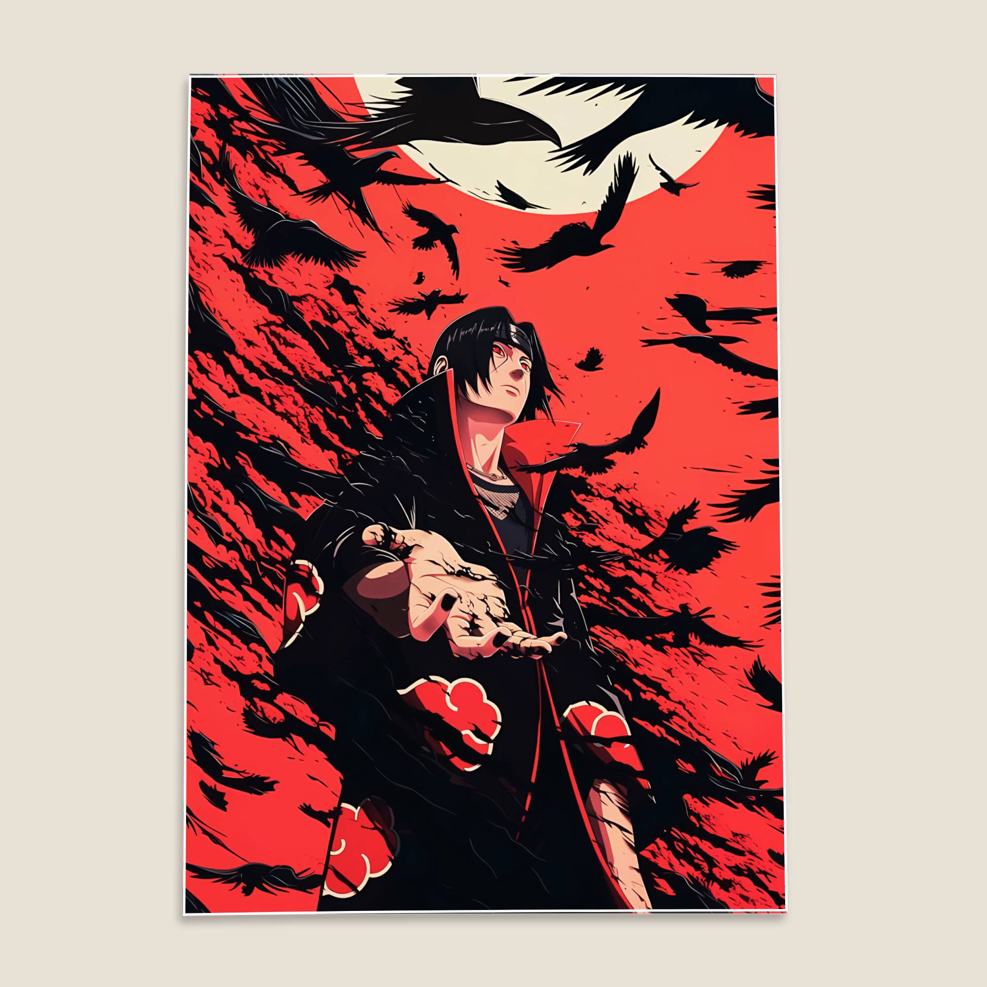Itachi Uchiha Naruto Anime Poster