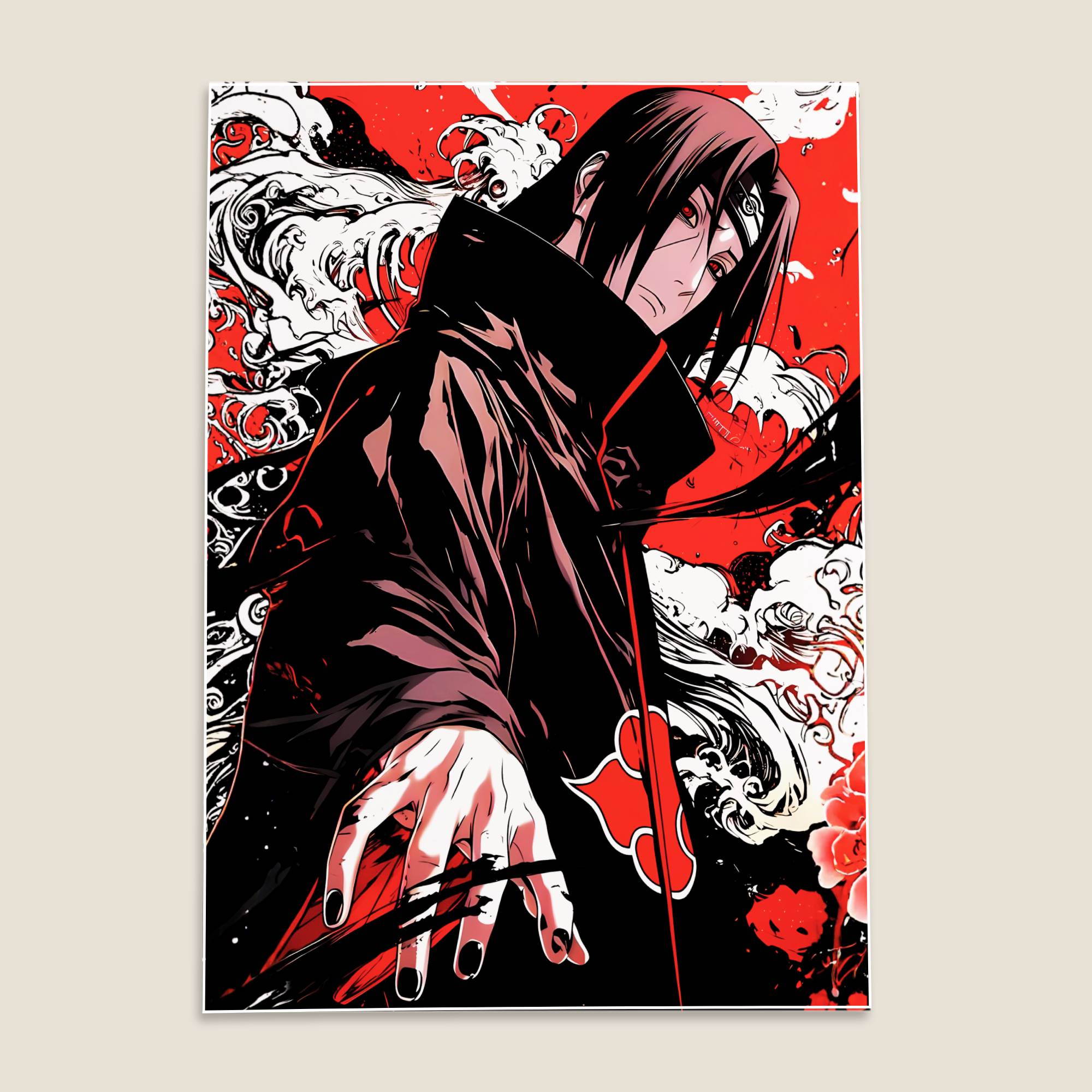Itachi Uchiha Naruto Anime Poster