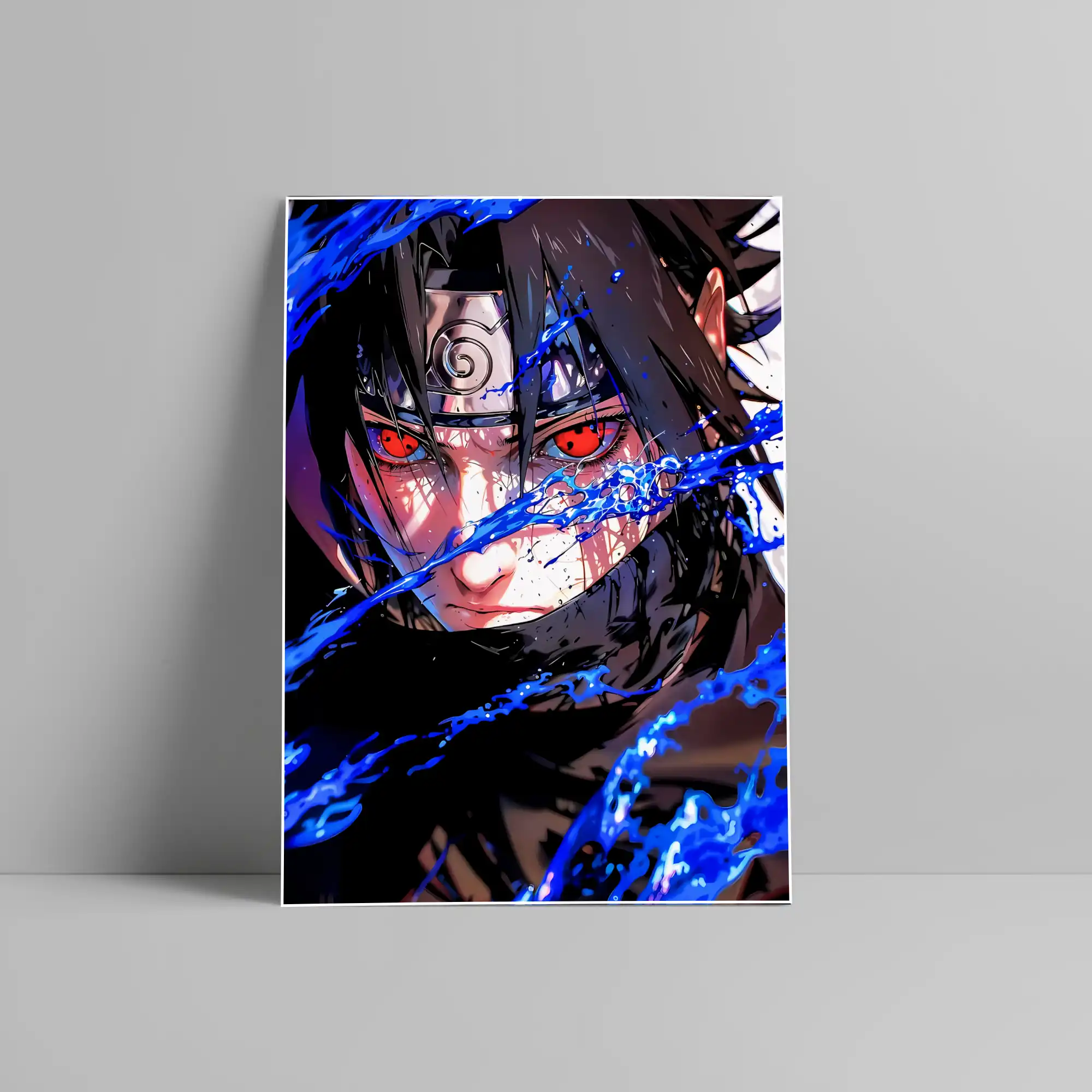 Sasuke Uchiha Naruto Anime Poster