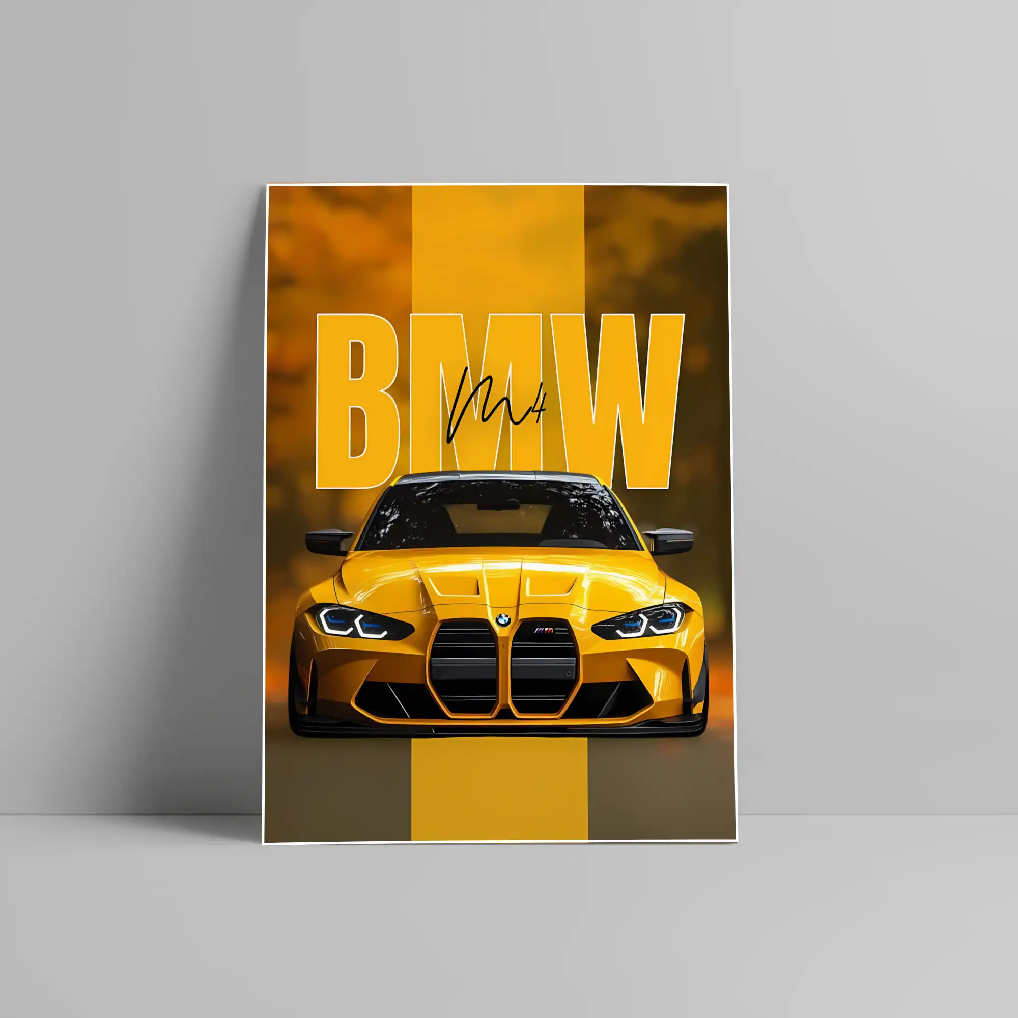 BMW Car Poster