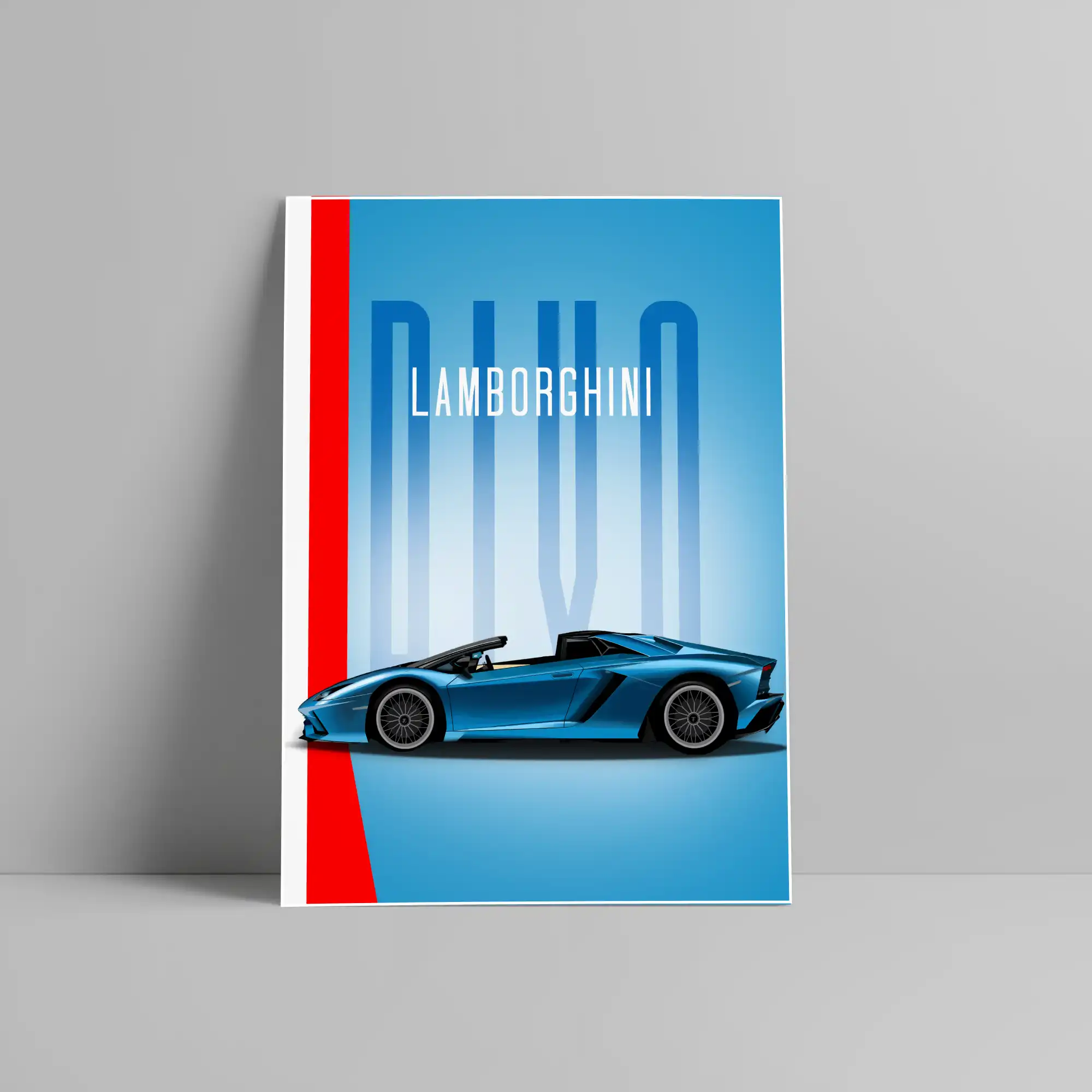 Lamborghini Car Poster