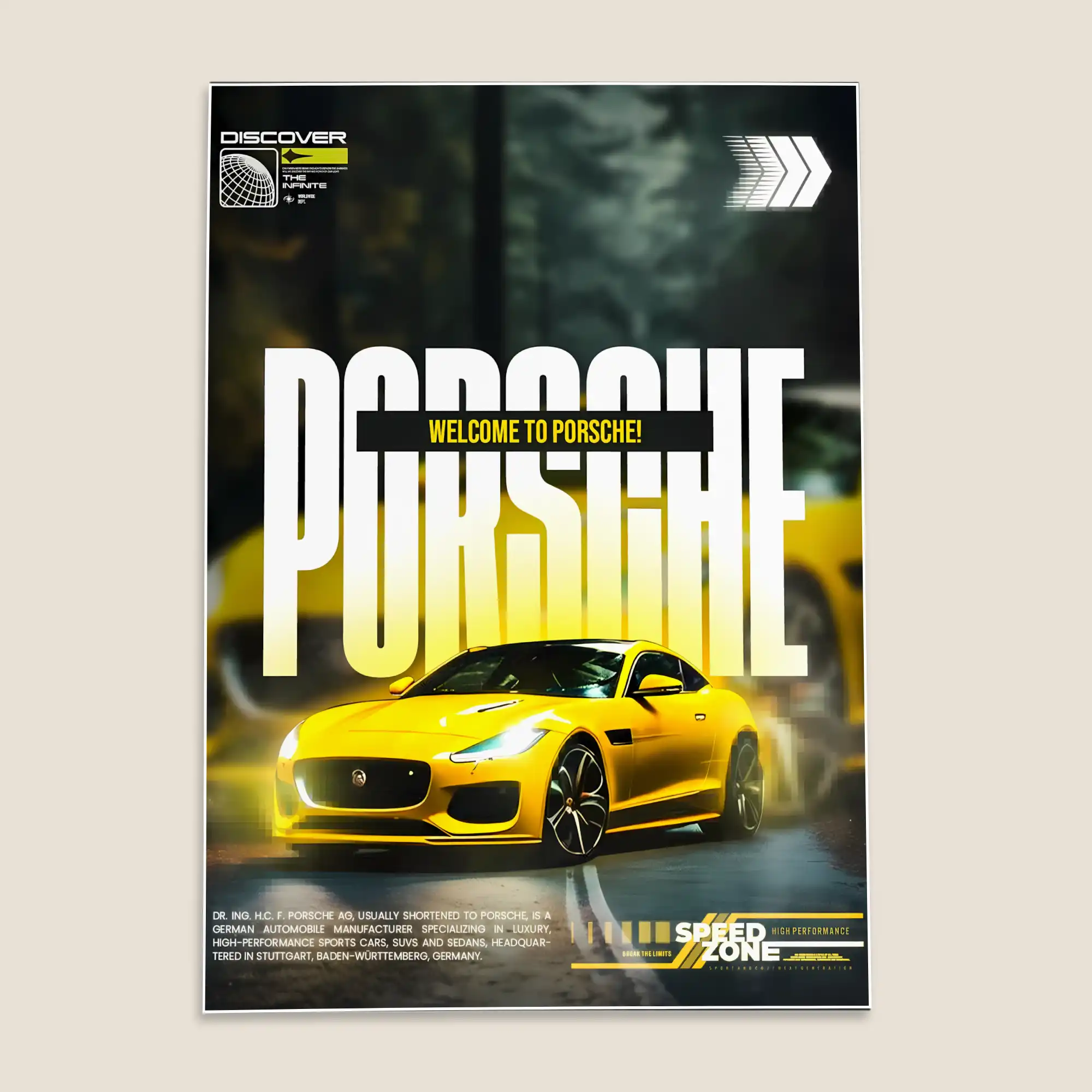 Porsche Car Poster 65