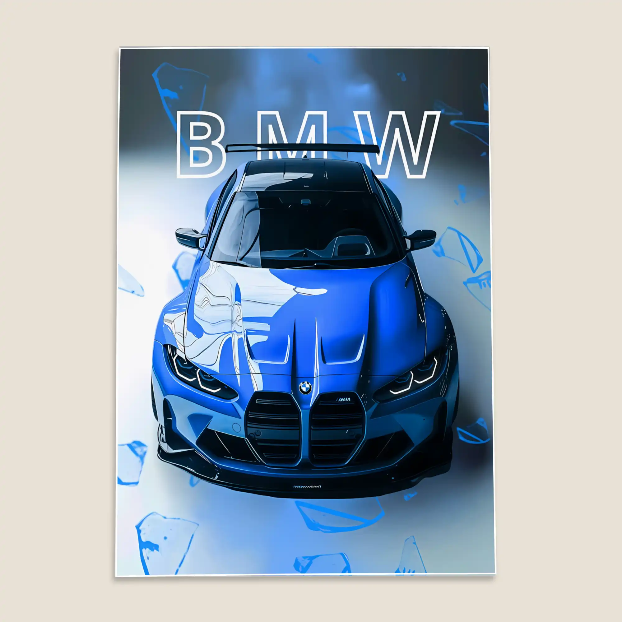 BMW Car Poster