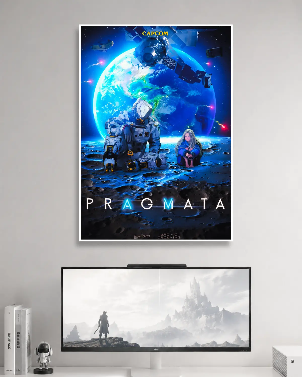 Pragmata Gaming Wall Poster