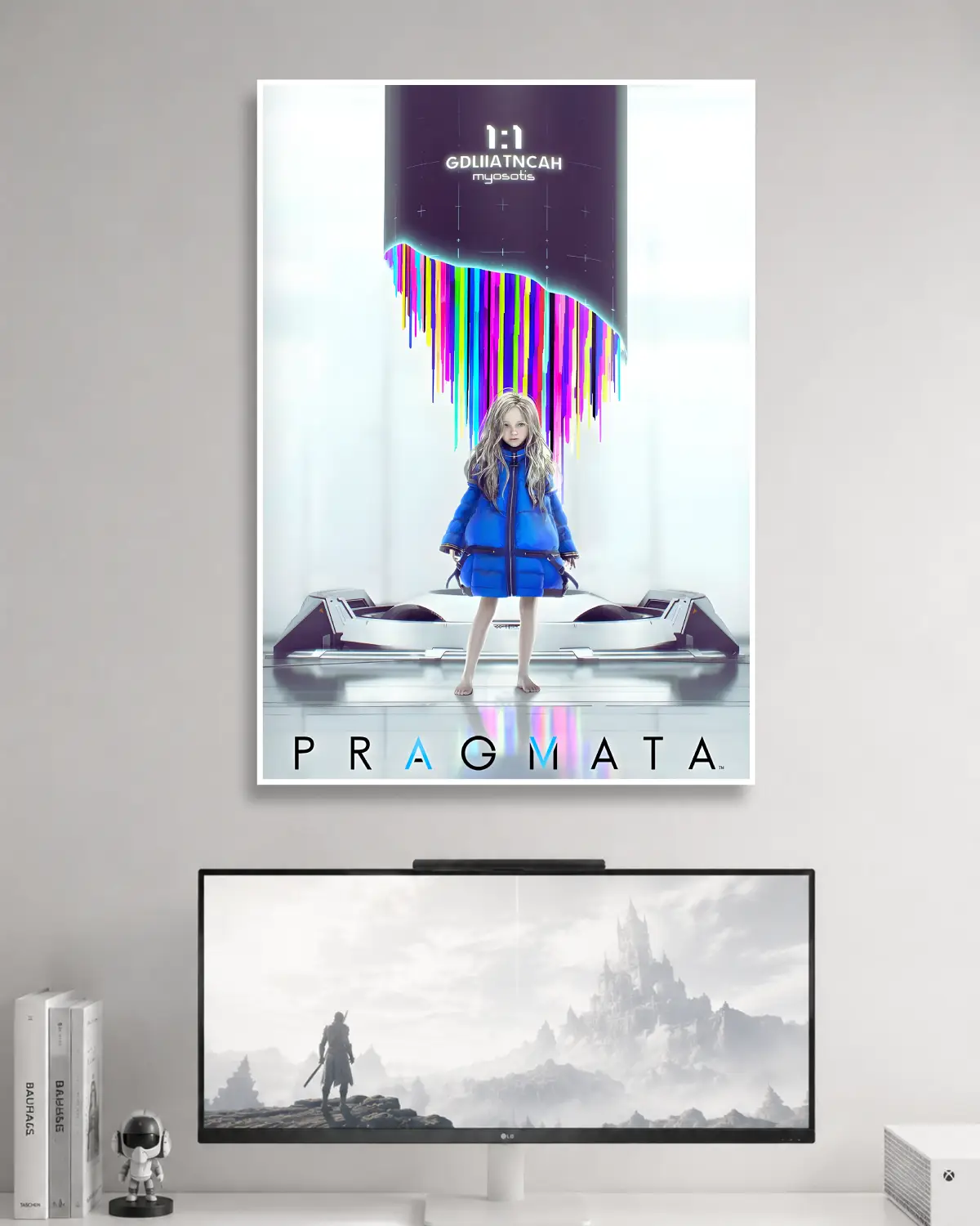 PRAGMATA ポスター Pragmata Gaming Wall Poster